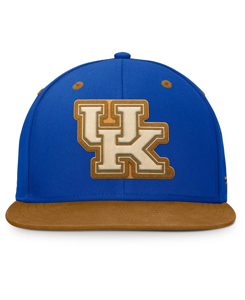 Fanatics Men's Royal/Brown Kentucky Wildcats Noboa Fitted Hat