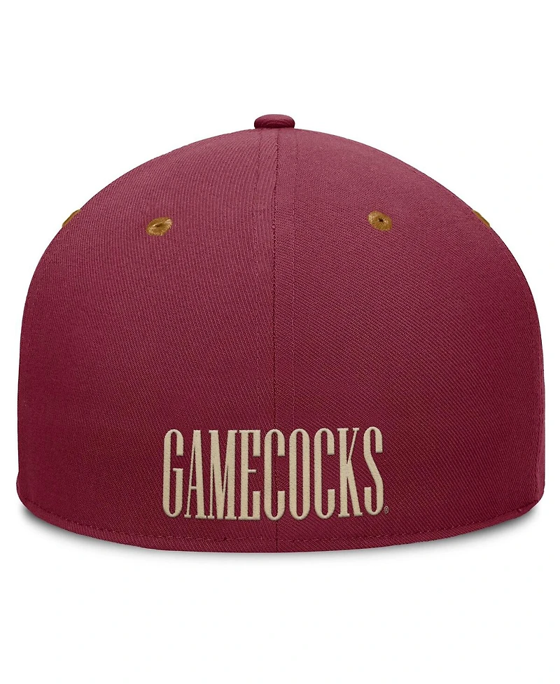 Fanatics Men's Garnet/Brown South Carolina Gamecocks Noboa Fitted Hat