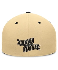 Fanatics Men's Khaki/Black Pitt Panthers Balance Fitted Hat