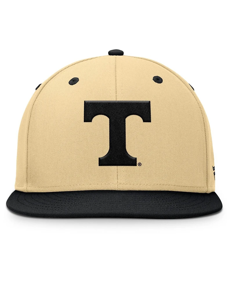Fanatics Men's Khaki/Black Tennessee Volunteers Balance Fitted Hat