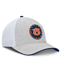Fanatics Men's Heather Gray/White Auburn Tigers Trigger Flex Hat