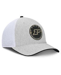 Fanatics Men's Heather Gray/White Purdue Boilermakers Trigger Flex Hat