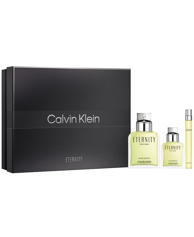 Calvin Klein Men's 3-Pc. Eternity Eau de Toilette Gift Set