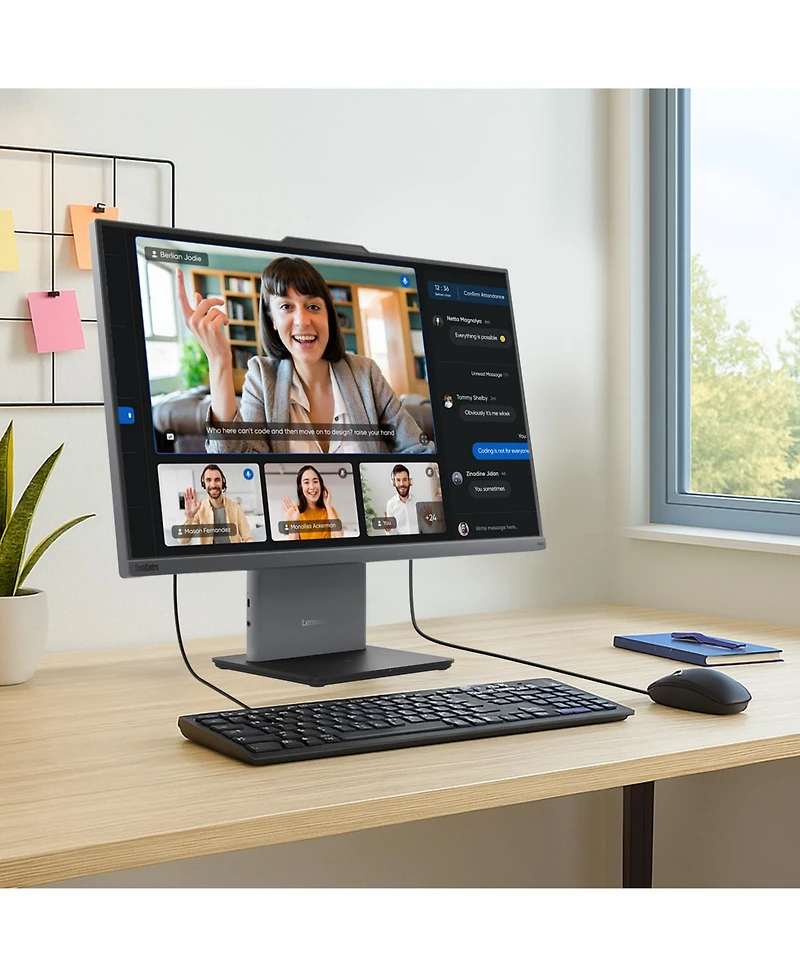 Lenovo ThinkCentre neo 50a 27" Business All-in-One Intel Core i7 13620H 16GB Ram Intel Uhd Graphics 512GB Ssd Storage Windows 11 Pro Fhd 100Hz