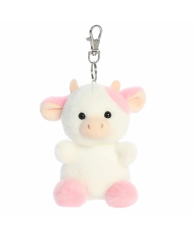 Aurora Mini Belle Strawberry Cow Palm Pals Adorable Clip-On White 4