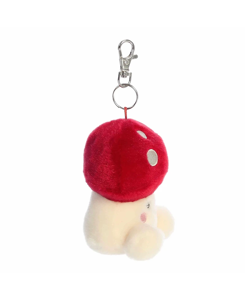 Aurora Mini Amanita Mushroom Palm Pals Adorable Clip-On Red 4"