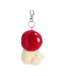 Aurora Mini Amanita Mushroom Palm Pals Adorable Clip-On Red 4"