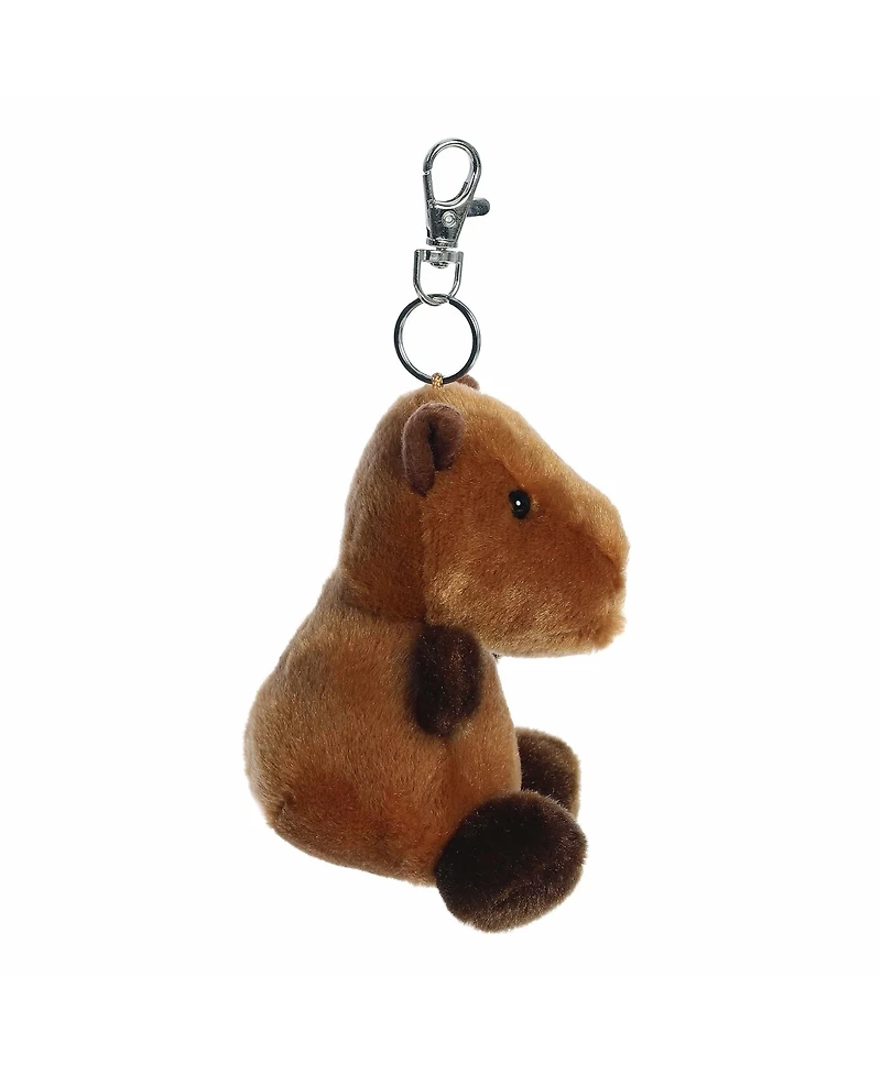 Aurora Mini Sid Capybara Palm Pals Adorable Clip-On Brown 4"