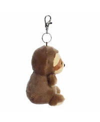 Aurora Mini Slomo Sloth Palm Pals Adorable Clip-On Brown 4"