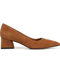 Franco Sarto Women's Racer Pointed Toe Block Heel Pumps