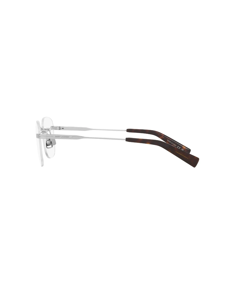 Saint Laurent Unisex Round Eyeglasses, YS000638