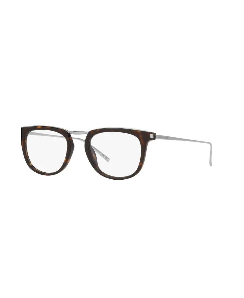 Saint Laurent Unisex Round Eyeglasses, YS000642