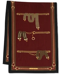 Lauren Ralph Lauren Equestrian Ribbon Wrap Scarf