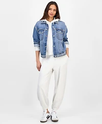 And Now This Women's Speckled Knit Hooded Sweatshirt, Macy's Exclusive