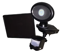 Maxsa Innovations Solar Security Video Camera And Spotlight - Black