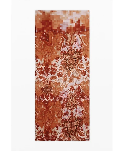 Desigual Women's Rectangular paisley scarf