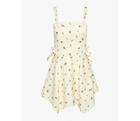 WeWoreWhat Women's Handkerchief Mini Dress