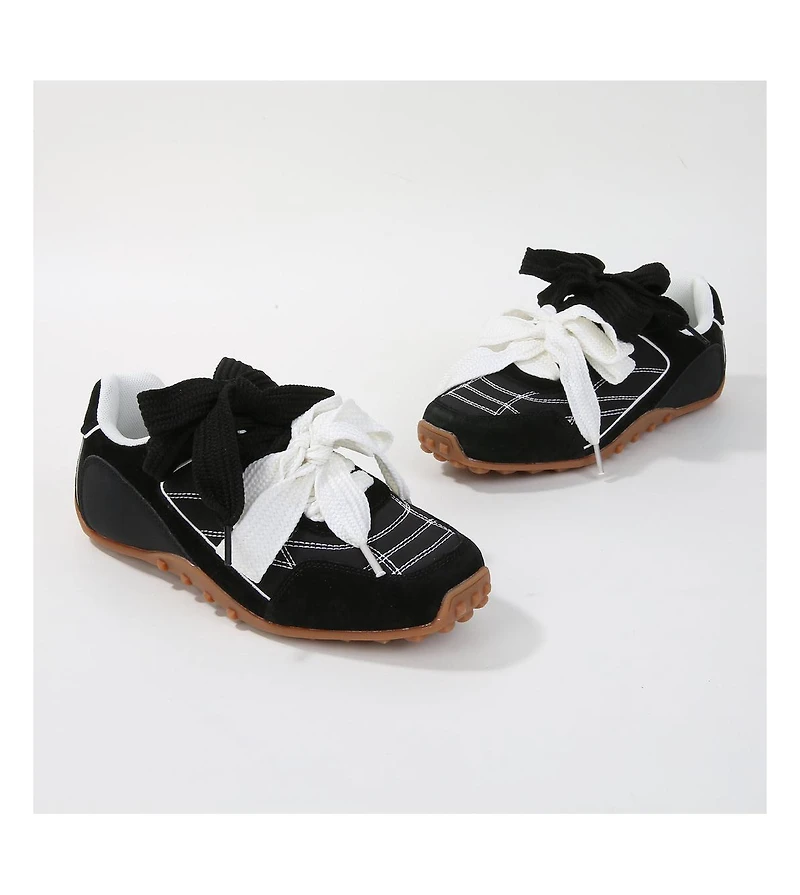 Berness Lacey Double Lace Sneakers