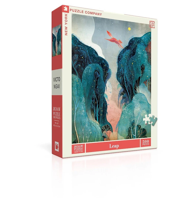 New York Puzzle Company Leap 500 Piece Puzzle