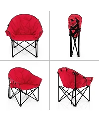 Akiudex folding camping moon padded chair with carrying bag