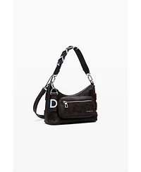 Desigual Women's Small textured floral crossbody bag