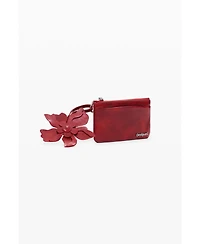 Desigual Women's Small shiny leather-effect cardholder