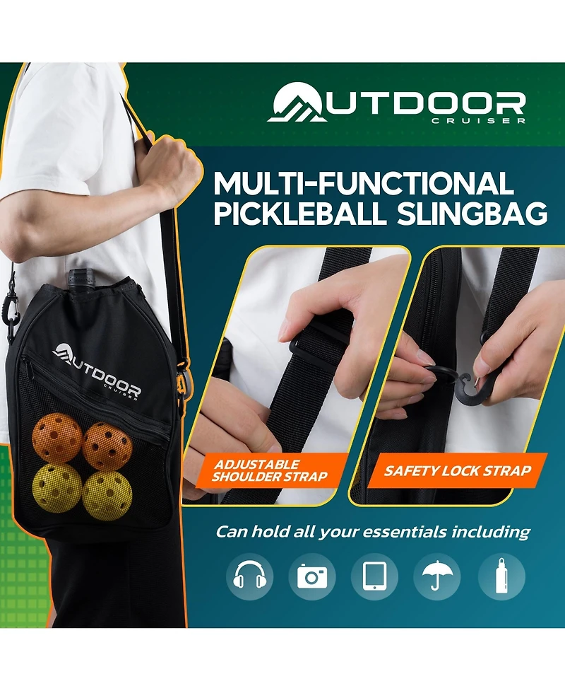 Outdoor Cruiser Pickleball Racket Set