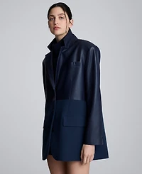 Kenneth Cole Women's Oversized Boyfriend Jacket