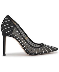 Jessica Simpson Women's Piviano Rhinestone Mesh Pumps