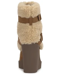 Jessica Simpson Women's Meztyn Cozy Wedge Booties