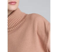 Kenneth Cole Women's Turtle Neck Top