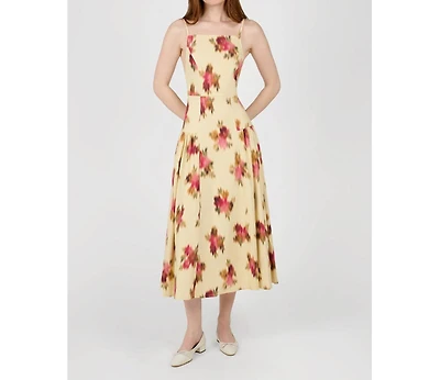 WeWoreWhat Women's Flare Panel Midi Dress