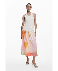 Desigual Women's 2-in-1 long gradient dress
