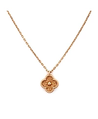 Pre-Owned Van Cleef & Arpels Sweet Alhambra Pendant Necklace