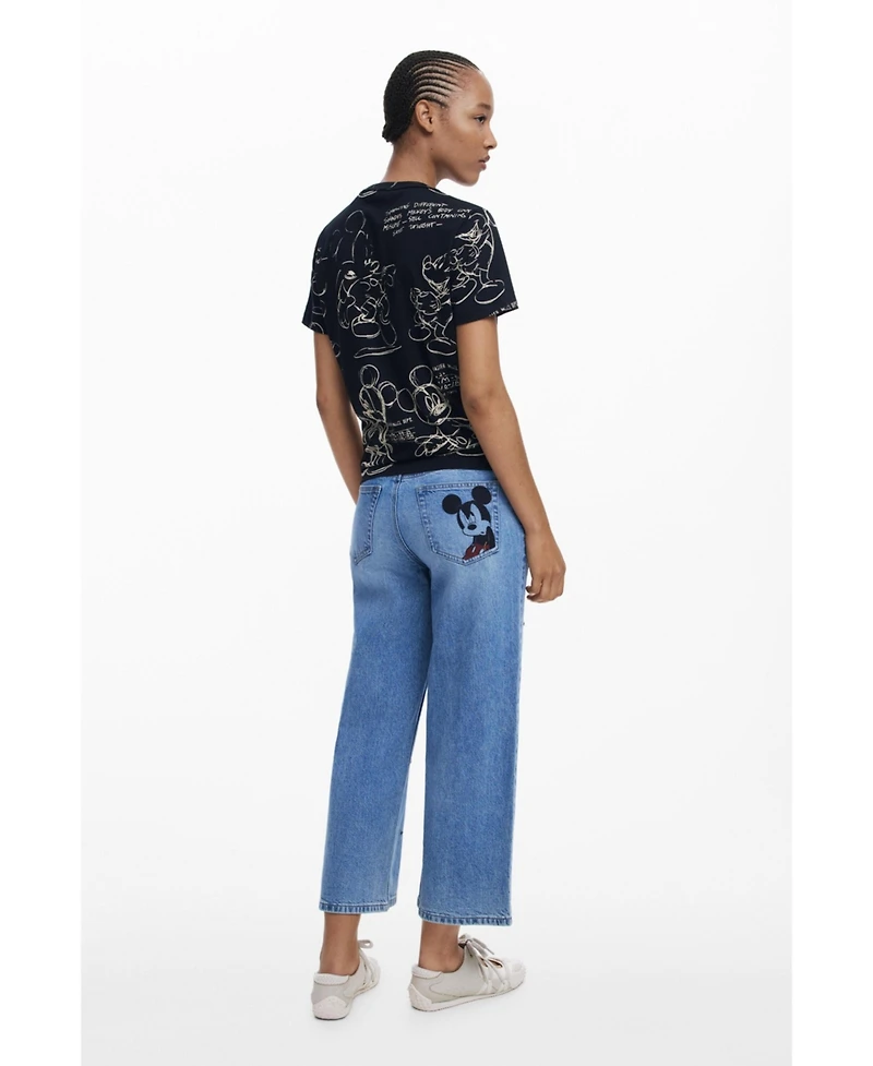 Desigual Women's Mickey Sketch T-shirt