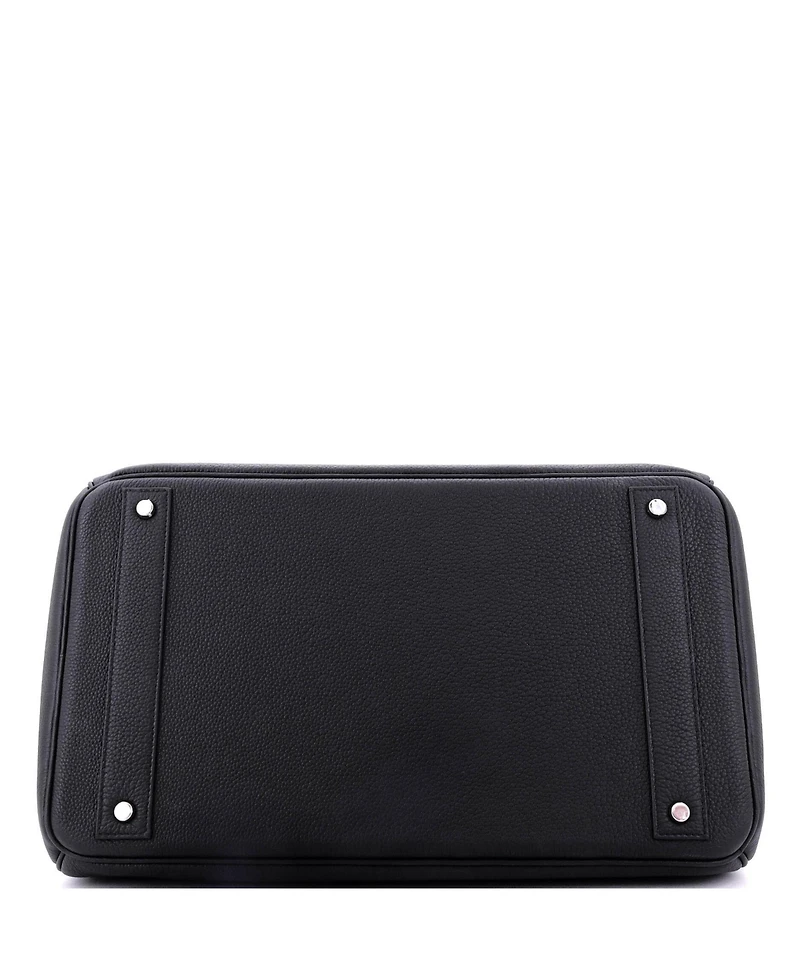 Pre-Owned Hermes Hac 40 Handbag Togo with Palladium Hardware
