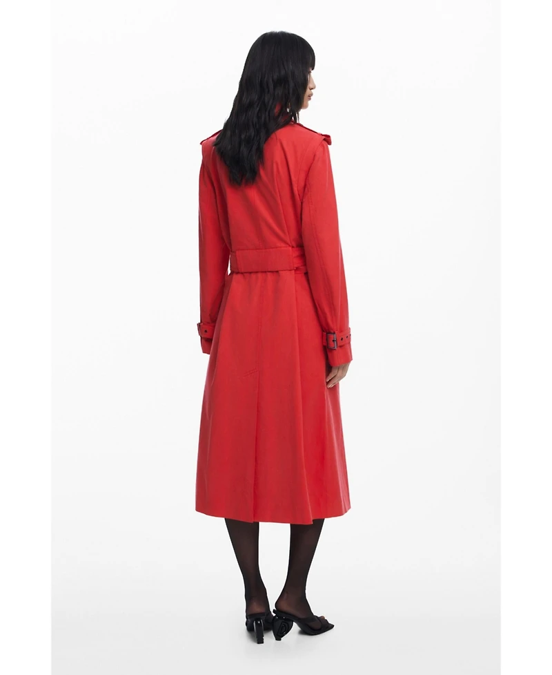 Desigual Women's Detachable trench coat