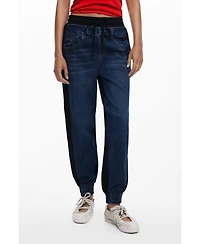 Desigual Women's Hybrid Jogger Jeans