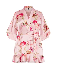 City Chic Women's Arcadia Short Kimono