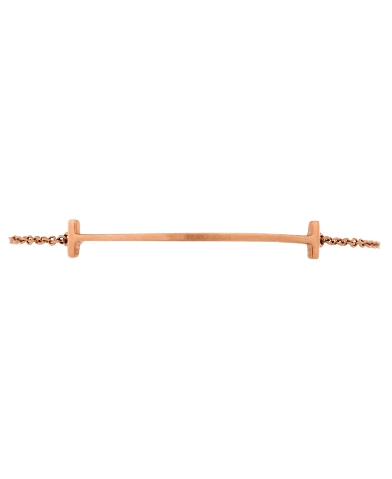 Pre-Owned Tiffany & Co. T Smile Chain Bracelet