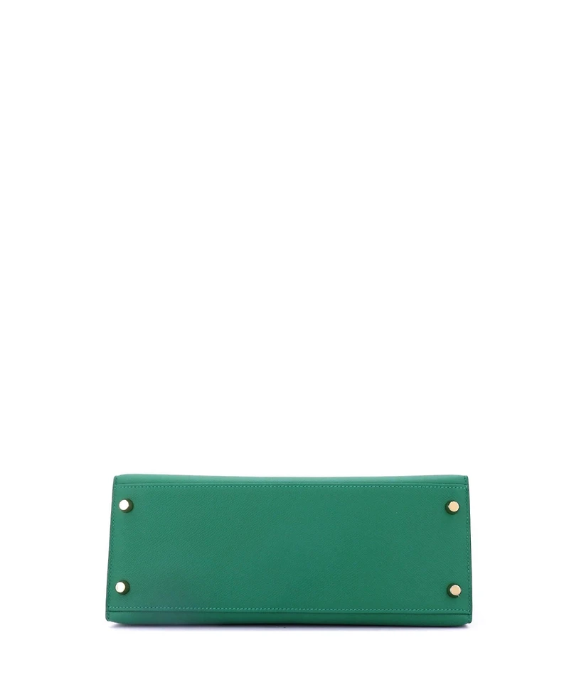 Pre-Owned Hermes Kelly Handbag Epsom with Gold Hardware