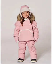 Deux par Baby Girl One-Piece Snug Snowsuit Designed for Car Seat Pink - Baby|Toddler