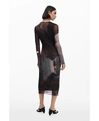Desigual Women's Dress designed by Mr. Christian Lacroix