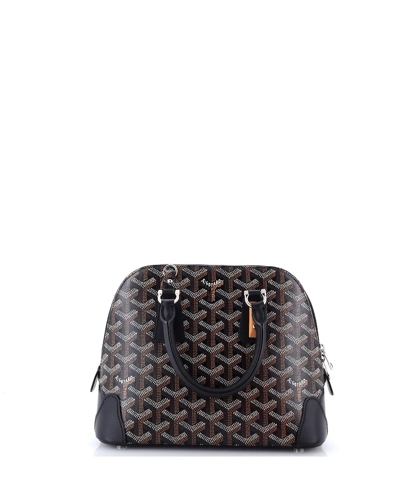 Pre-Owned Goyard Mini Vendome Bag Coated Canvas