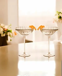 Qualia Glass Modern Coupe Glasses