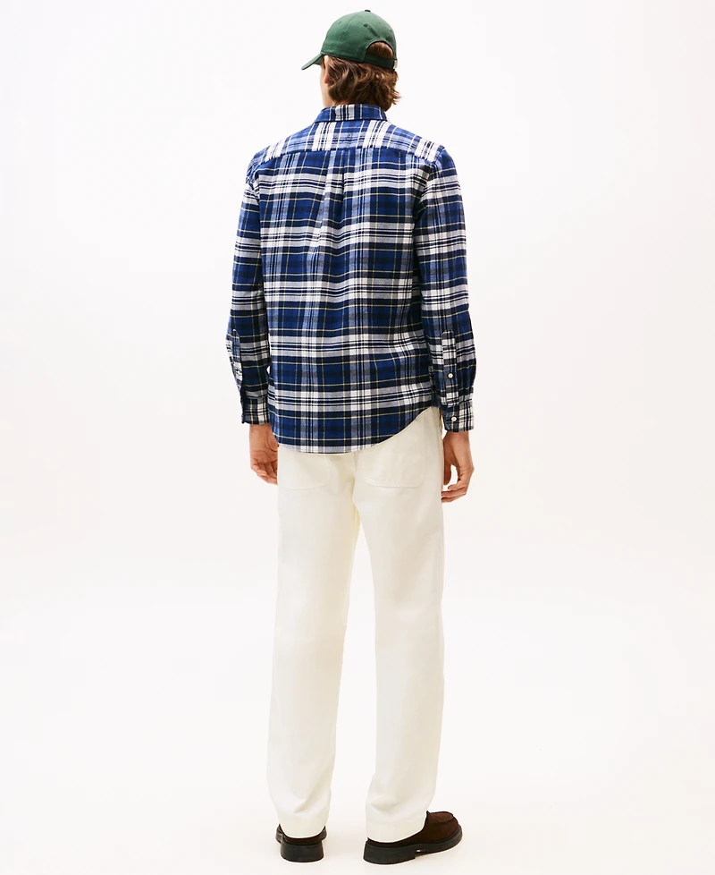 Tommy Hilfiger Men's Flannel Tartan Regular Fit Shirt
