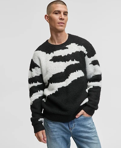 Mode of One Men's Relaxed-Fit Melting Cozy Sweater, Macy's Exclusive