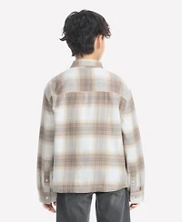 abercrombie kids Boys Traditional Flannel Shirt