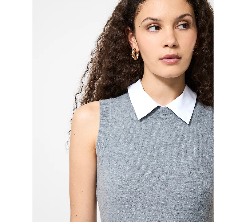 French Connection Women's Vhari Knit Sleeveless Mini Dress