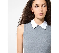 French Connection Women's Vhari Knit Sleeveless Mini Dress